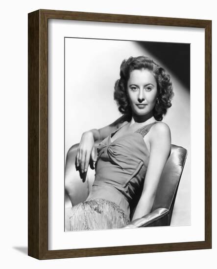 Barbara Stanwyck, Mid 1940s-null-Framed Photo