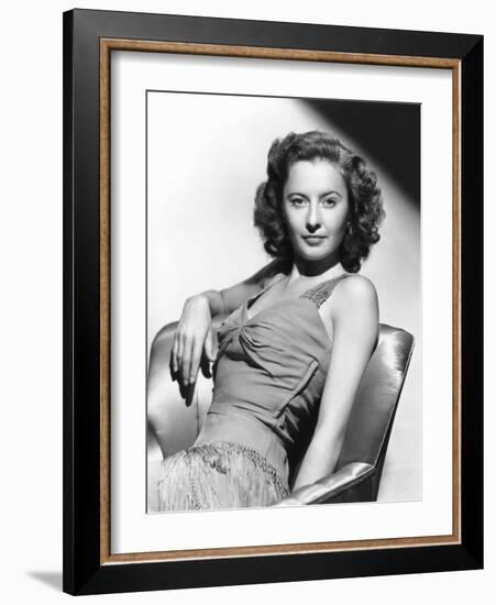 Barbara Stanwyck, Mid 1940s-null-Framed Photo