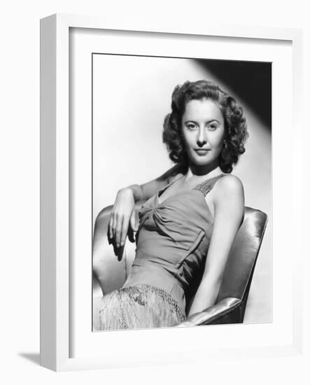 Barbara Stanwyck, Mid 1940s-null-Framed Photo