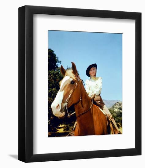 Barbara Stanwyck - The Big Valley-null-Framed Photo