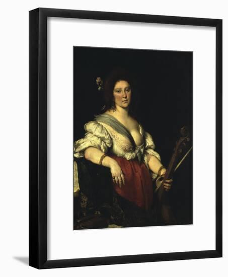 Barbara Strozzi-Bernardo Strozzi-Framed Giclee Print