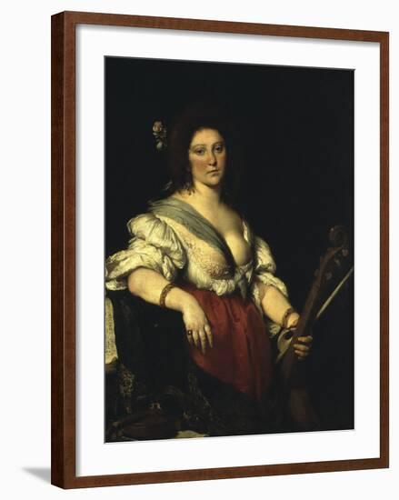 Barbara Strozzi-Bernardo Strozzi-Framed Giclee Print