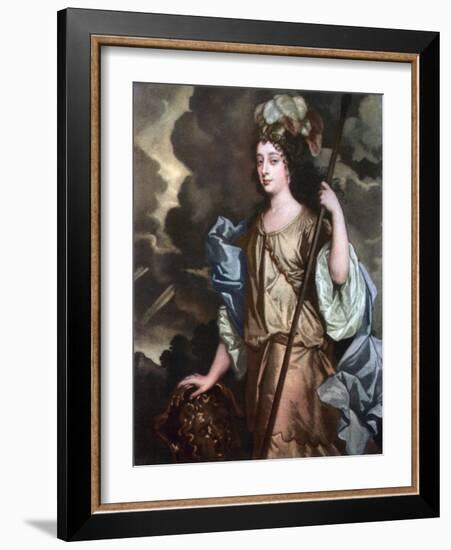 Barbara Villiers, Duchess of Cleveland, Countess of Castlemaine, C1660s-Peter Lely-Framed Giclee Print