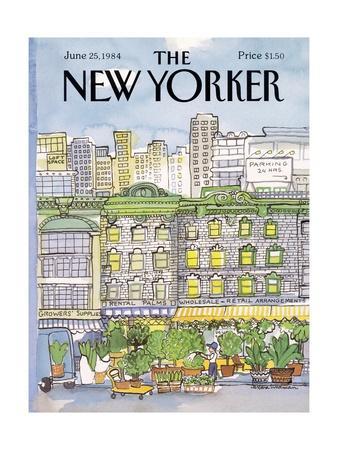 'The New Yorker Cover - July 18, 1983' Premium Giclee Print - Barbara ...