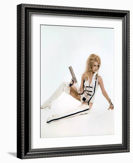 BARBARELLA, 1967 directed by ROGER VADIM Jane Fonda (photo)-null-Framed Photo