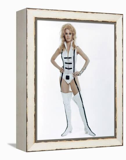 BARBARELLA, 1967 directed by ROGER VADIM Jane Fonda (photo)-null-Framed Stretched Canvas