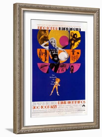 Barbarella, 1968-null-Framed Giclee Print