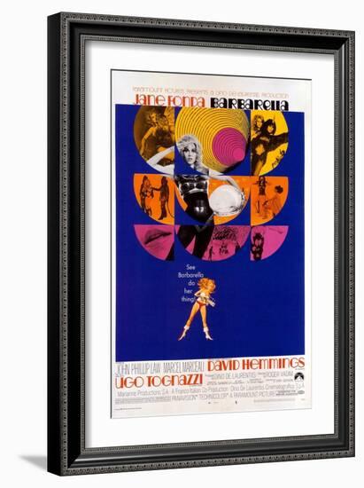 Barbarella, 1968-null-Framed Giclee Print