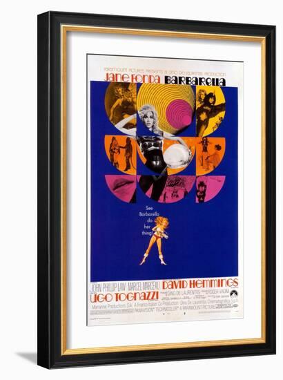 Barbarella, 1968-null-Framed Giclee Print