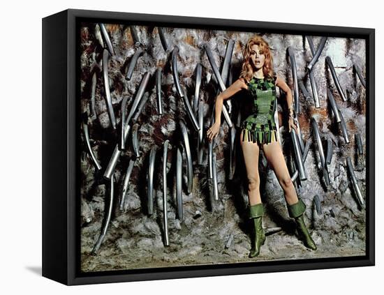 Barbarella, Jane Fonda, 1968-null-Framed Stretched Canvas