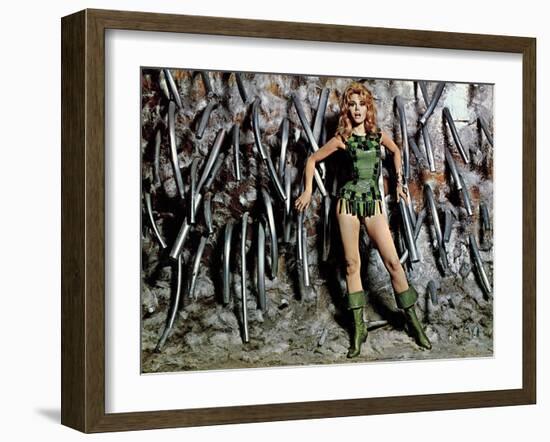Barbarella, Jane Fonda, 1968-null-Framed Photo