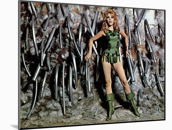 Barbarella, Jane Fonda, 1968-null-Mounted Photo