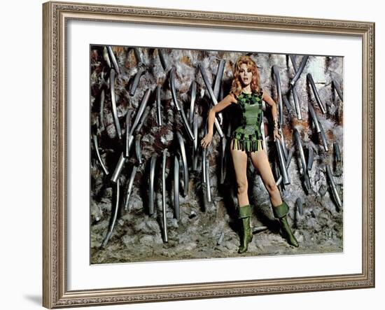 Barbarella, Jane Fonda, 1968-null-Framed Photo