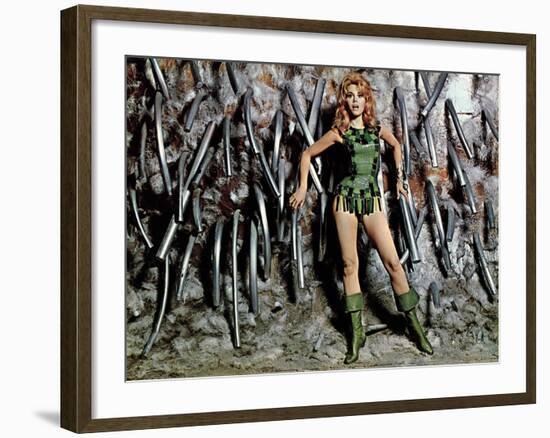 Barbarella, Jane Fonda, 1968-null-Framed Photo