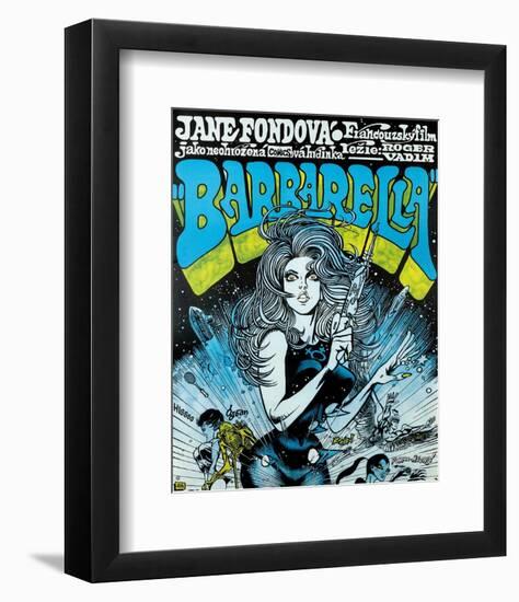 Barbarella - Movie Poster Reproduction-null-Framed Photo