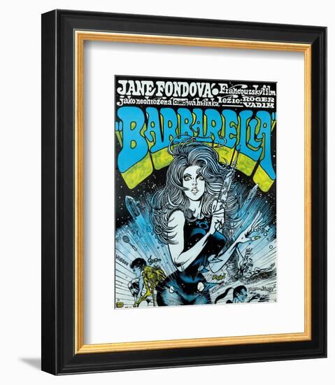 Barbarella - Movie Poster Reproduction-null-Framed Photo