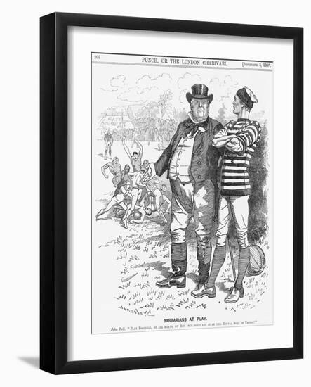 Barbarians at Play, 1888-Edward Linley Sambourne-Framed Giclee Print