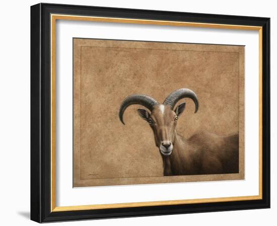 Barbary Ram-James W. Johnson-Framed Giclee Print