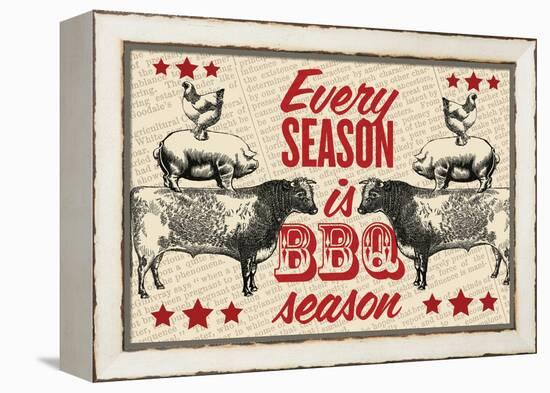 Barbecue Season-null-Framed Premier Image Canvas