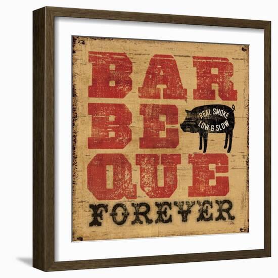 Barbeque Forever-Pela Design-Framed Premium Giclee Print