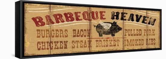 Barbeque Heaven-Pela Design-Framed Stretched Canvas