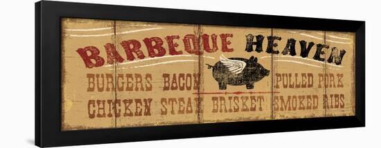 Barbeque Heaven-Pela Design-Framed Art Print