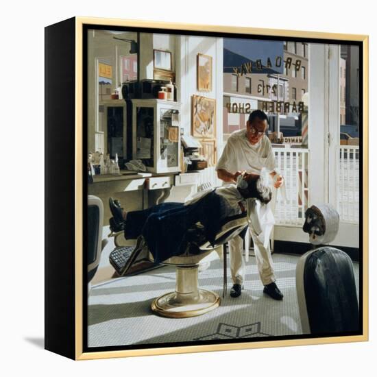 Barber Shop, 1994-Max Ferguson-Framed Premier Image Canvas
