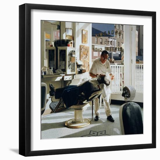 Barber Shop, 1994-Max Ferguson-Framed Giclee Print