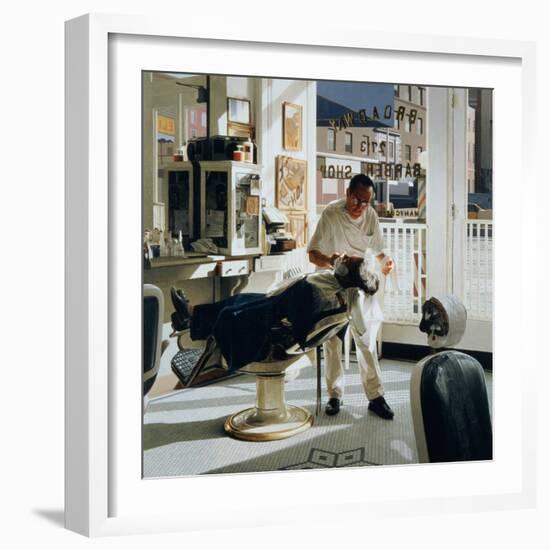 Barber Shop, 1994-Max Ferguson-Framed Giclee Print