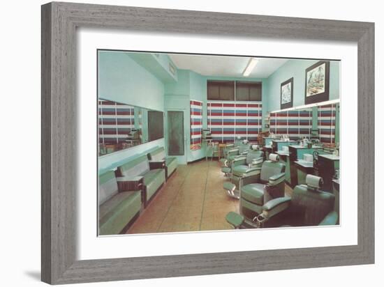 Barber Shop-null-Framed Art Print