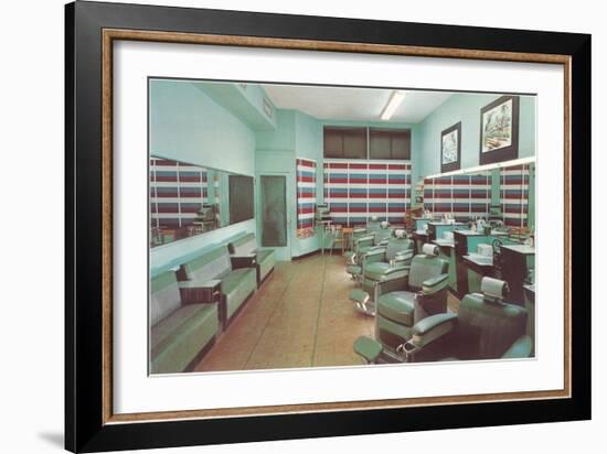 Barber Shop-null-Framed Art Print