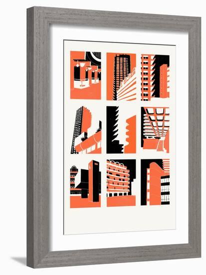 Barbican, 2014-Eliza Southwood-Framed Giclee Print