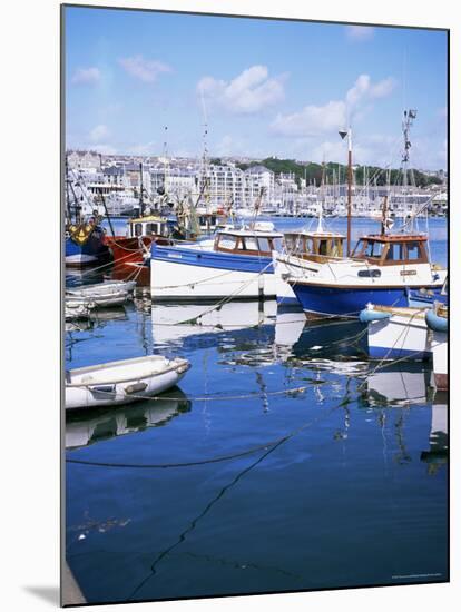 Barbican, Plymouth, Devon, England, United Kingdom-David Lomax-Mounted Photographic Print