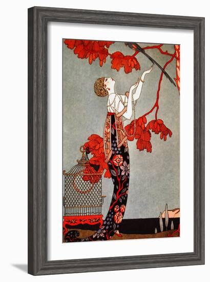 Barbier 2-Vintage Apple Collection-Framed Giclee Print