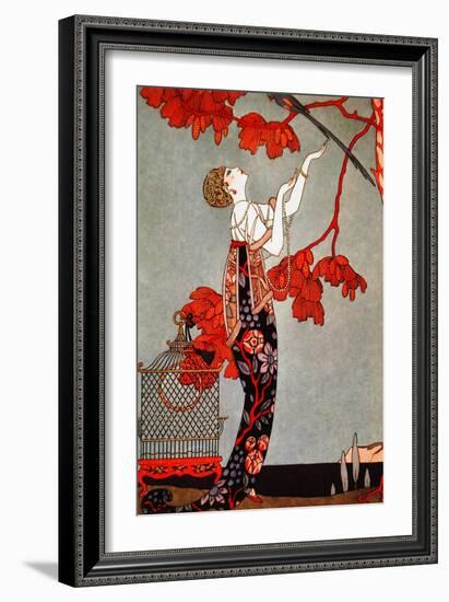 Barbier 2-Vintage Apple Collection-Framed Giclee Print