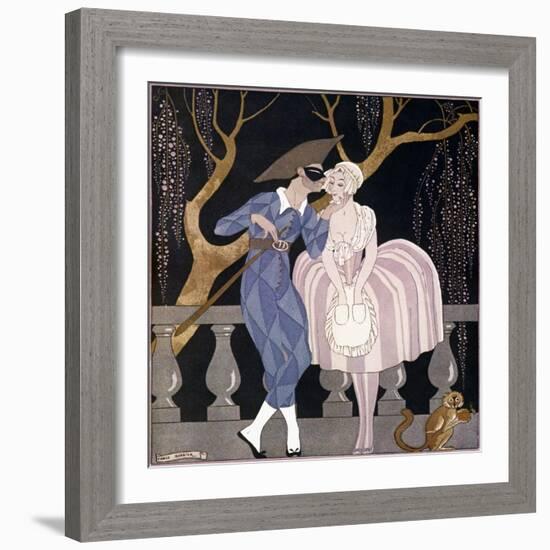 Barbier: Artful Servant-Georges Barbier-Framed Giclee Print