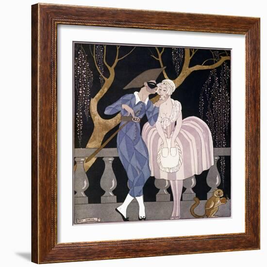 Barbier: Artful Servant-Georges Barbier-Framed Giclee Print