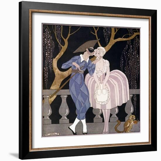 Barbier: Artful Servant-Georges Barbier-Framed Giclee Print