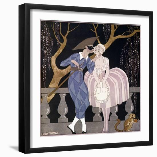 Barbier: Artful Servant-Georges Barbier-Framed Giclee Print