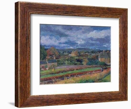 Barbon from the Railway Line - Autumn, 1956-Stephen Harris-Framed Giclee Print