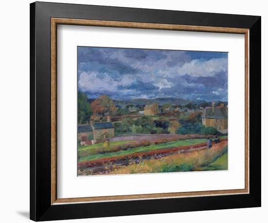 Barbon from the Railway Line - Autumn, 1956-Stephen Harris-Framed Giclee Print