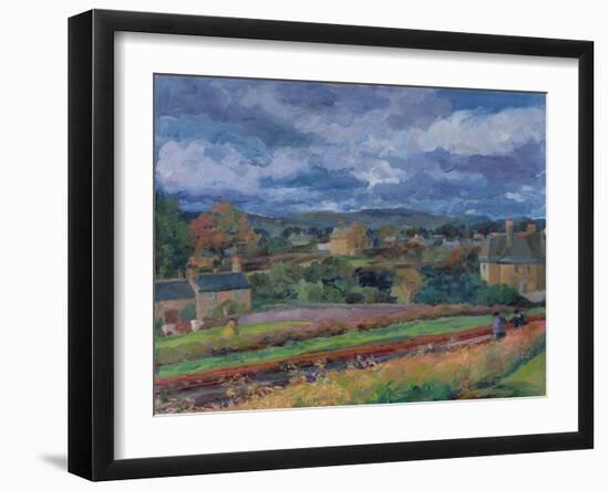 Barbon from the Railway Line - Autumn, 1956-Stephen Harris-Framed Giclee Print