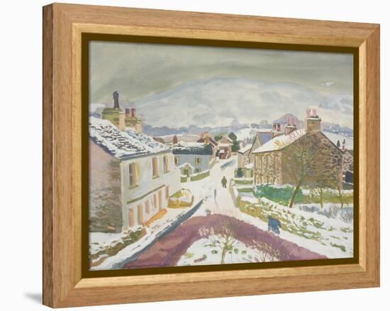 Barbon in the Snow, 1952-Stephen Harris-Framed Premier Image Canvas