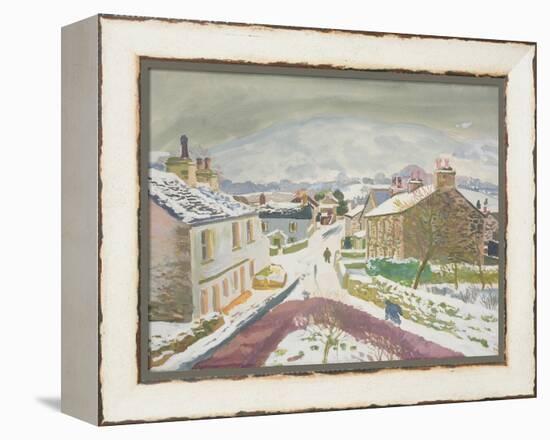 Barbon in the Snow, 1952-Stephen Harris-Framed Premier Image Canvas