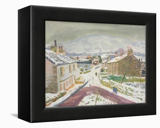 Barbon in the Snow, 1952-Stephen Harris-Framed Premier Image Canvas