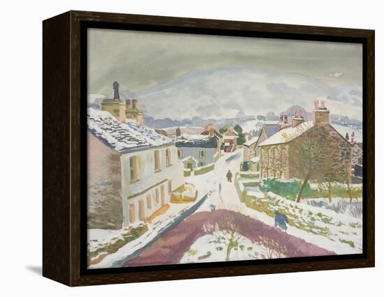 Barbon in the Snow, 1952-Stephen Harris-Framed Premier Image Canvas