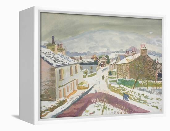 Barbon in the Snow, 1952-Stephen Harris-Framed Premier Image Canvas