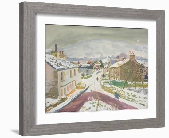 Barbon in the Snow, 1952-Stephen Harris-Framed Giclee Print