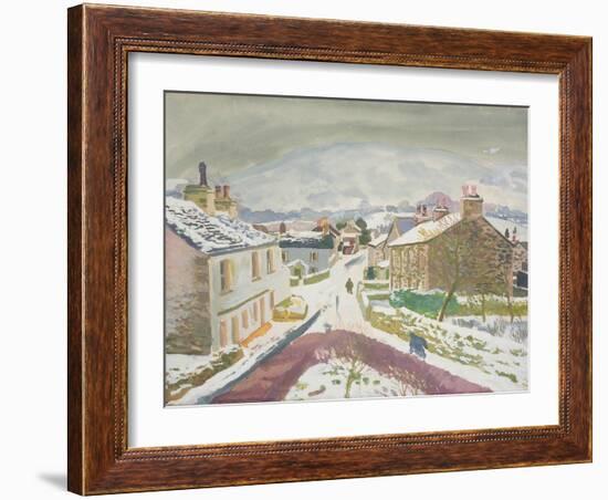 Barbon in the Snow, 1952-Stephen Harris-Framed Giclee Print
