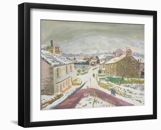 Barbon in the Snow, 1952-Stephen Harris-Framed Giclee Print